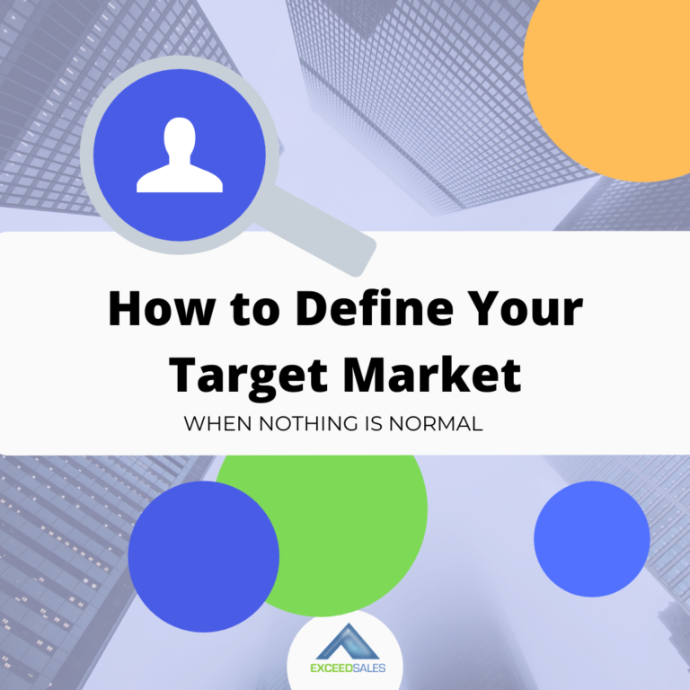 Defining your target market